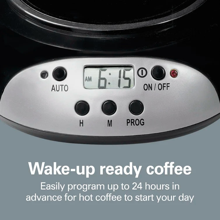 Hamilton Beach® 12 Cup Programmable Coffee Maker Glass Carafe