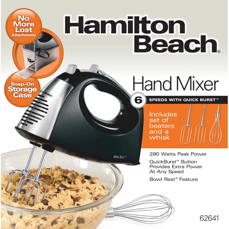 Hamilton Beach® 6 Speed Hand Mixer with QuickBurst