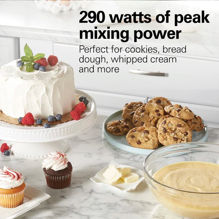 Hamilton Beach® 6 Speed Performance Hand Mixer with Snap-On Case
