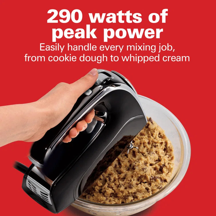 Hamilton Beach® 6 Speed Performance Hand Mixer with Snap-On Case