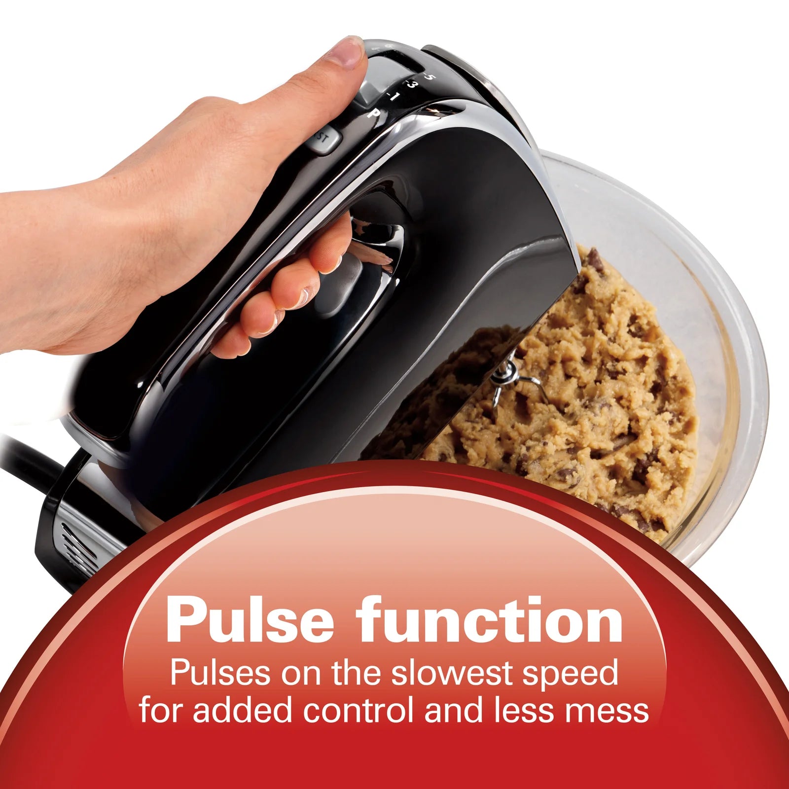 Hamilton Beach® 6 Speed Performance Hand Mixer with Snap-On Case