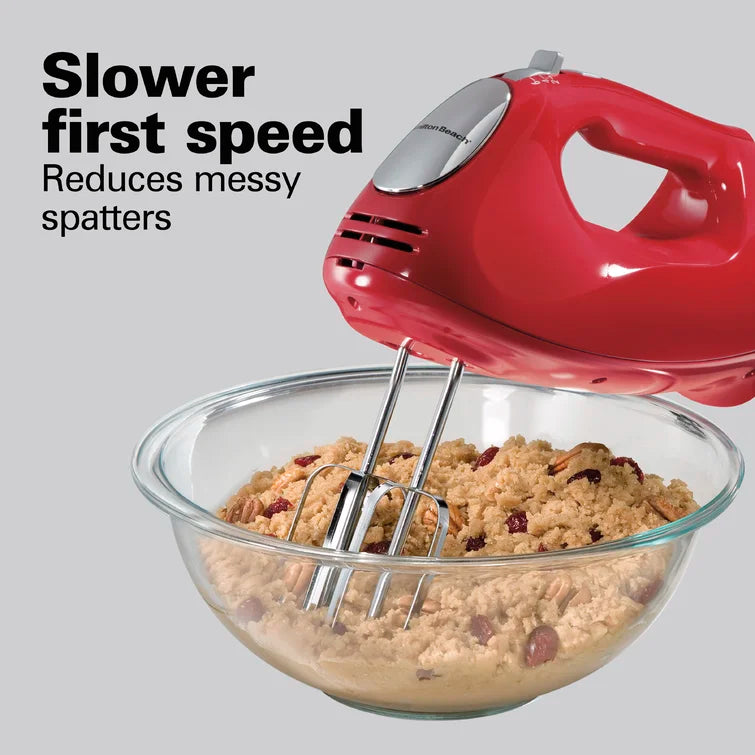 Hamilton Beach® ensemble Hand Mixer with Snap-On Case 6 Speeds