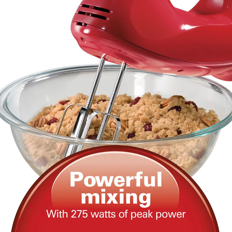 Hamilton Beach® ensemble Hand Mixer with Snap-On Case 6 Speeds