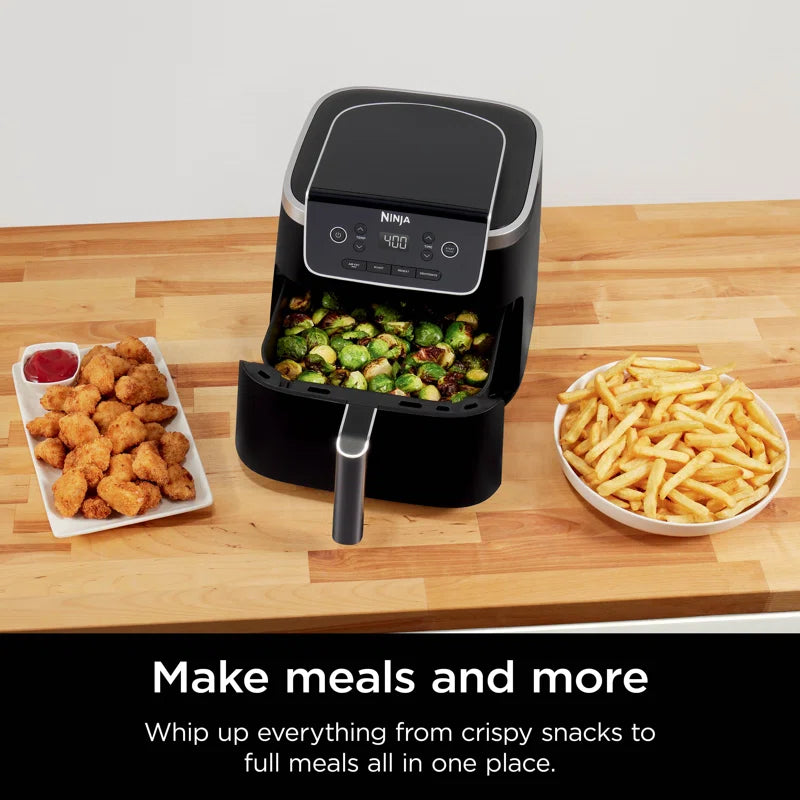 Ninja® Air Fryer Pro 4-in-1 with 5-Quart Capacity, Air Crisp Technology, Non-Stick Basket & Crisper Plate