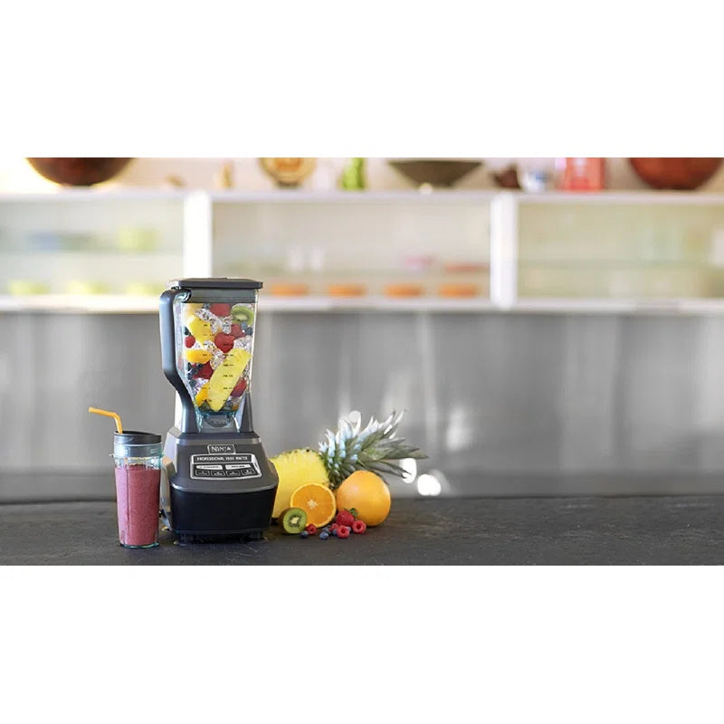 Ninja® Blender and Mega Kitchen System® with 4 Functions, 72 oz. Pitcher, 64 oz. Bowl, and (2) 24 oz. To-Go Cups