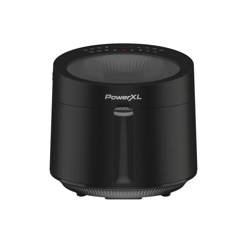 Powerxl Luminex 5.3 Qt Radiant Light Air Fryer, Heats To 400°f In 2.4 Seconds, Auto Shut-off, 12 Quick-touch Presets, Glass Skylight Window