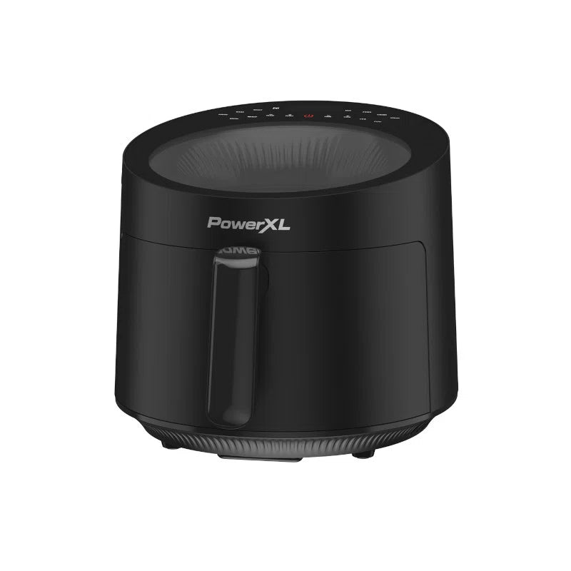 Powerxl Luminex 5.3 Qt Radiant Light Air Fryer, Heats To 400°f In 2.4 Seconds, Auto Shut-off, 12 Quick-touch Presets, Glass Skylight Window